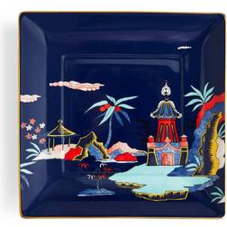 Wedgwood Wonderlust Blue Pagoda Plateau de service