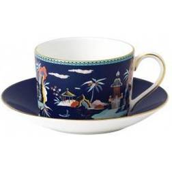 Wedgwood Wonderlust Blue Pagoda Taza de té 15cl