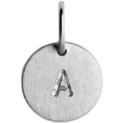 Jane Kønig Love Tag A-Z Pendant Medium - Sølv