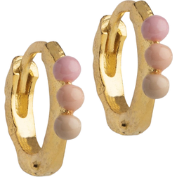 ENAMEL Copenhagen Paula Hoops - Gold/Tropical