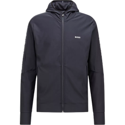 HUGO BOSS Sicon Gym Full Zip Hoodie - Dark Blue