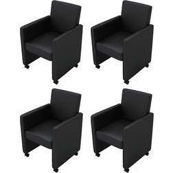vidaXL Otto Armchair 88cm 4pcs