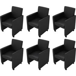 vidaXL Otto Lænestol 88cm 6stk