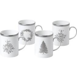 Wedgwood Winter White Mug 4pcs