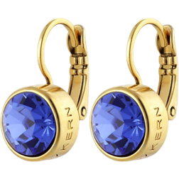 Dyrberg/Kern Louise Earrings - Gold/Sapphire