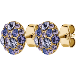 Dyrberg/Kern Blais Earring - Gold/Purple