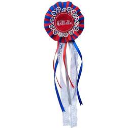 Amscan Table Decorations A Day to Remember Platinum Jubilee Jumbo Rosette