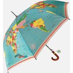 Joules Clothing World Map Umbrella