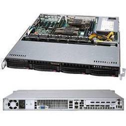 SuperMicro GBPSuperChassis 813MF2TQC-505CB - Rack - Server - Black