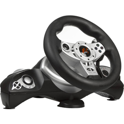 Volant de course de jeu NanoRS RS700 avec pédale 8en1 Noir