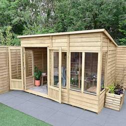 Forest Garden Oakley 10x6ft Overlap (Building Area )