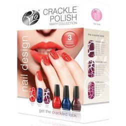 RIO Beauty Crackle Nails Party Nail Kit RIO