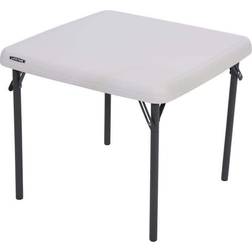 Lifetime Tavolo Da Bambino Pieghevole In Acciaio Bianco 61 x 61 x 53,5 cm