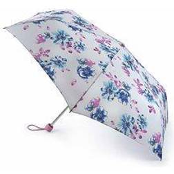 Fulton Pastel Petals Umbrella Blue