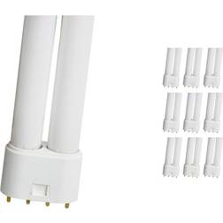 Osram Fordelspakke 10x Dulux L 55W 840 kold hvid 4-pinde