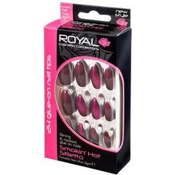 Royal Artificial Nails Smokin Hot Stiletto PCS.