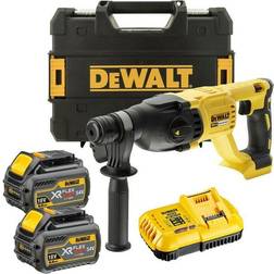 Dewalt DCH133T2 18v SDS Brushless Hammer SDS Drill 2 x 6.0ah Battery Tstak Case