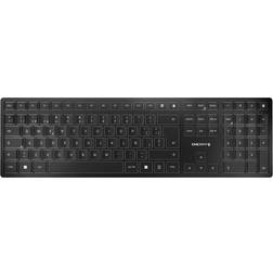 Cherry KW 9100 Slim Tastiera RF Senza Fili + Bluetooth QWERTY Spagnolo Nero