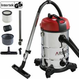 Arebos Aspirapolvere Industriale 1800W - 30L