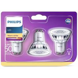 vidaXL Philips 3x LED Spotlight Bulbs Classic 4.6W 355 Lumens Replace 929001215286