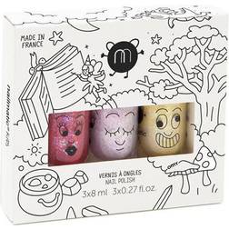 Nailmatic Kids Set Of 3 Polishes - Magic Forest 3X8Ml