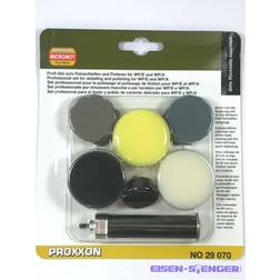 Proxxon Set Professionnel Pour Le Polissage Ø 30 mm 80 mm 7 Parties