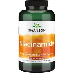 Swanson Niacinamid 500 mg Set of 250 Kapsler