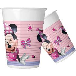 Disney Minnie Mouse "Junior" Plastik Kop (8 stk)