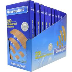 200 Assorted Washproof Plasters, Breathable,Flexible & Comfortable Protects Cuts