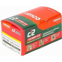 Timco C2 Clamp-Fix Multi-Purpose Premium Countersunk Gold Woodscrews