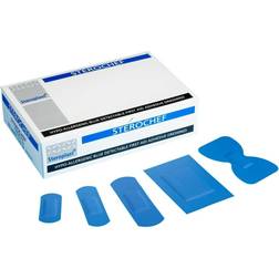 Steroplast Steroplast Hypo-Allergenic Blue Detectable Plasters, 100