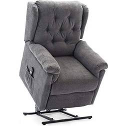 Fabric Electric Rise Recliner Sofa Armchair