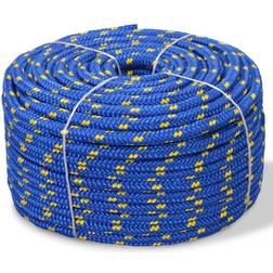 vidaXL Marine Rope Polypropylene 10 Mm 50 M Blue