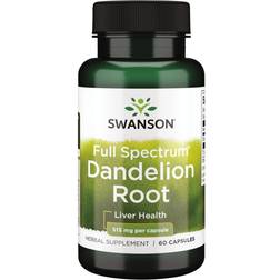 Swanson Dandelion Root, 515mg 60 pcs