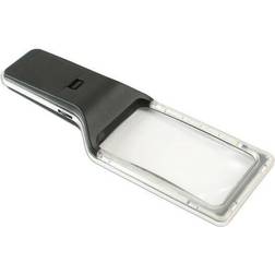 Laser Large LED hand-held Magnifier - 7349