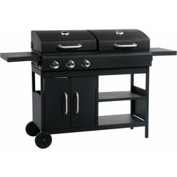 Gas Charcoal Combo Grill with 3 Burners