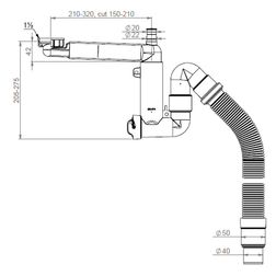 Strand Prevex Keittiövesilukko Smartlock 1-osainen 1 1/2 SK