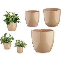 Ibergarden Grydesæt Beige Ler (3 Dele) Krukke