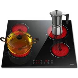 Electric Hob 4 Zone Touch Control