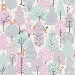 Muriva Wild Wood Wallpaper