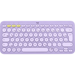 Logitech K380 Multi-Device Bluetooth Keyboard Lavender Lemonade