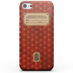 Harry Potter Gryffindor Text Book Phone Case for iPhone and Android iPhone 5/5s Tough Case Gloss