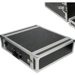 19" 3U Equipment Patch Panel Flight Case Transit Storage Handle DJ PA Mixer Box