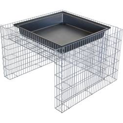 Bellissa Mährobotergarage, bepflanzbar 75x75x53