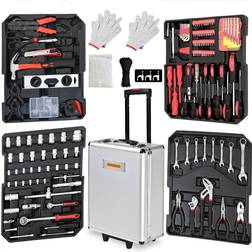 Toolbox Trolley with Tools 899Pcs