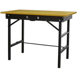 Loops 1m Folding Portable Workbench Lightweight & Carry Handles Painter DIY Table