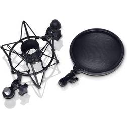 LD Systems AH DSM400 Shockmount med popfilter til Studiomikrofon