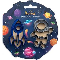 Decora Rymdraket & Astronaut, Rymden Utstickare Cookie Cutter