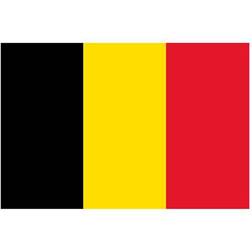 1852 Marine Gæsteflag Belgien 30x45 cm