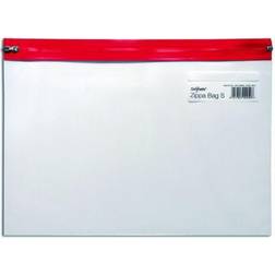 Snopake Snopake Zippa Bags A4 Red